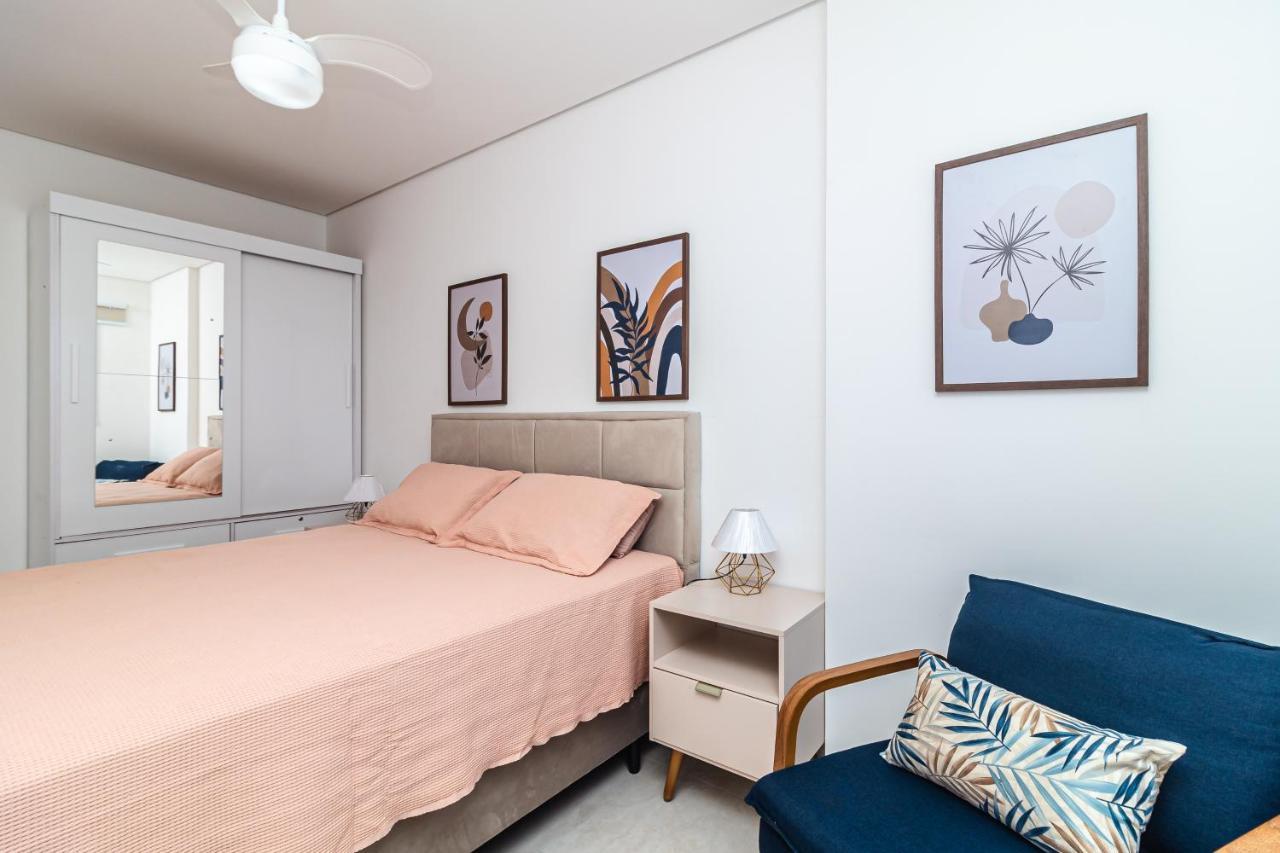 Apto Otima Localizacao A 100M Da Praia, Piscina, Ar Condicionado, Garagem E Portaria 24H Praia Grande  Eksteriør billede