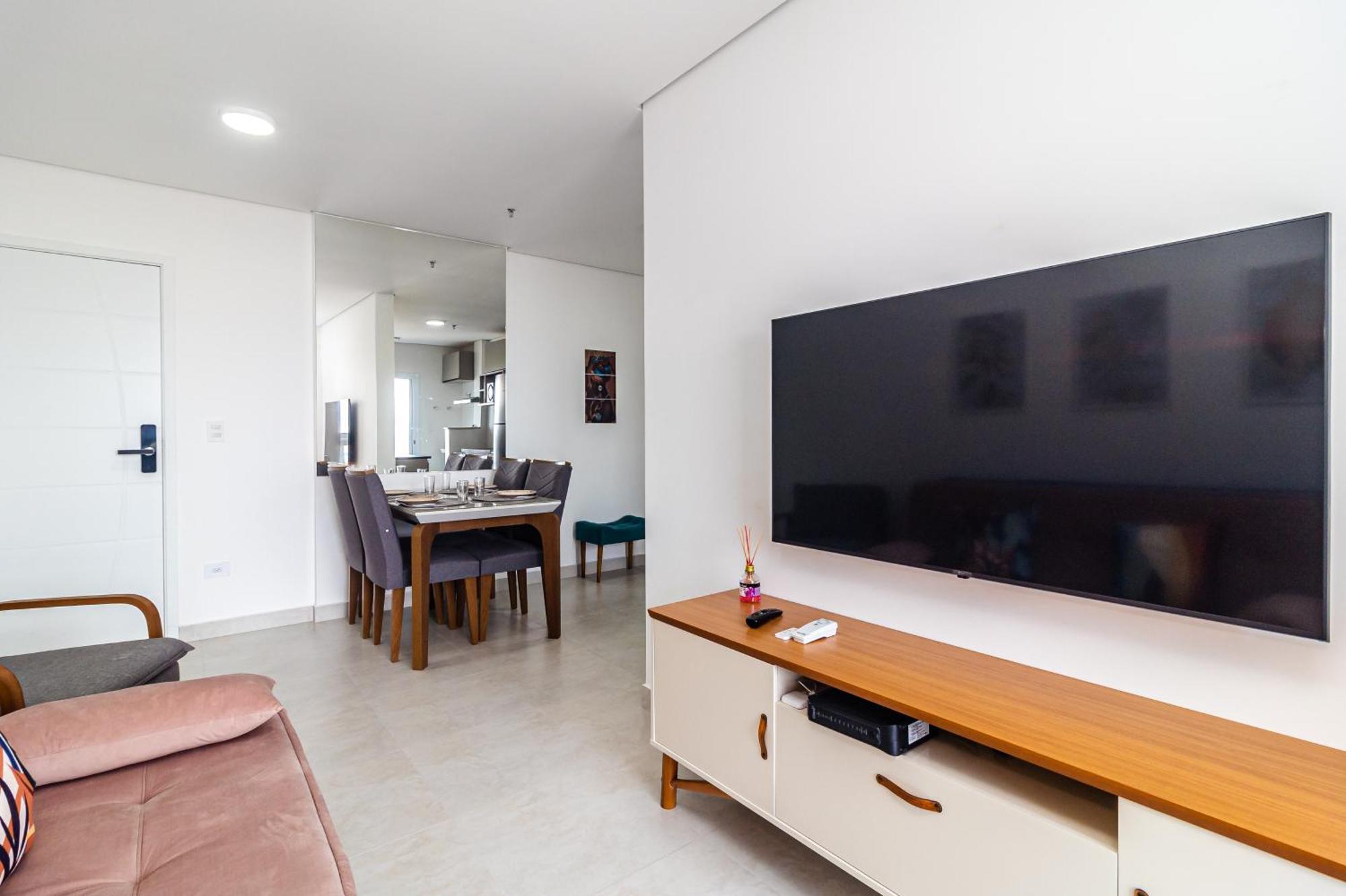Apto Otima Localizacao A 100M Da Praia, Piscina, Ar Condicionado, Garagem E Portaria 24H Praia Grande  Eksteriør billede