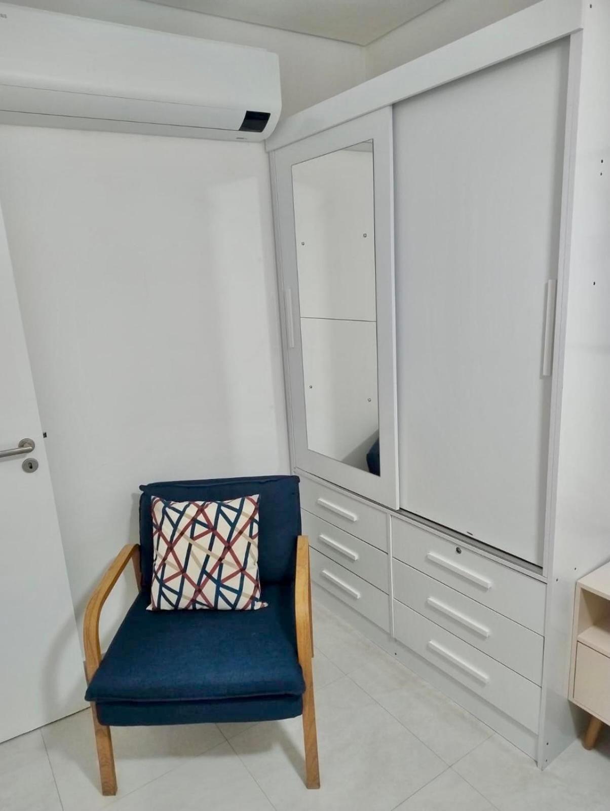 Apto Otima Localizacao A 100M Da Praia, Piscina, Ar Condicionado, Garagem E Portaria 24H Praia Grande  Eksteriør billede